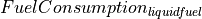 FuelConsumption_{liquid fuel}